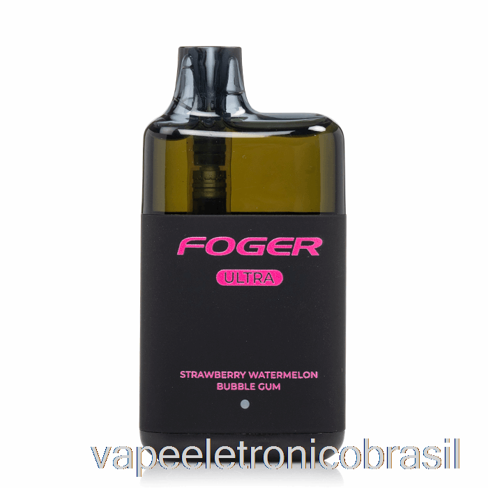 Vape Eletronico Foger Ultra 6000 Chiclete Descartável De Morango E Melancia